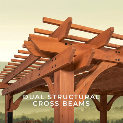 Backyard Discovery Beaumont Freestandings Pergola 2101579COM