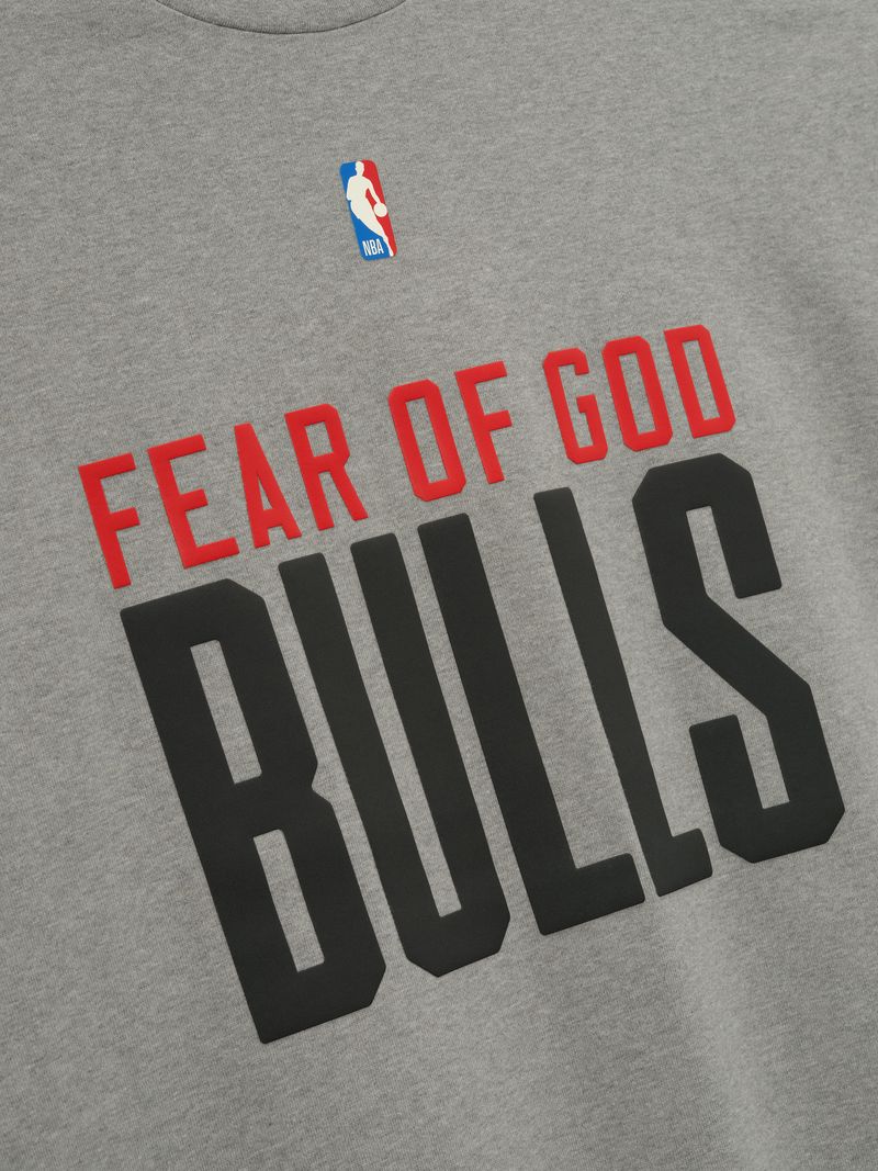 Fear of God Essentials Bulls 90s Tee - Heavy Cotton NBA T-Shirt