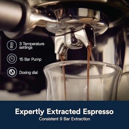 De’Longhi La Specialista Arte Evo Espresso Machine – Compact Cold Brew Coffee Maker with Grinder, Milk Steam Wand/Frother &amp; Tamping Tools – Home Barista Kit for Lattes, Cappuccinos, Iced Coffees