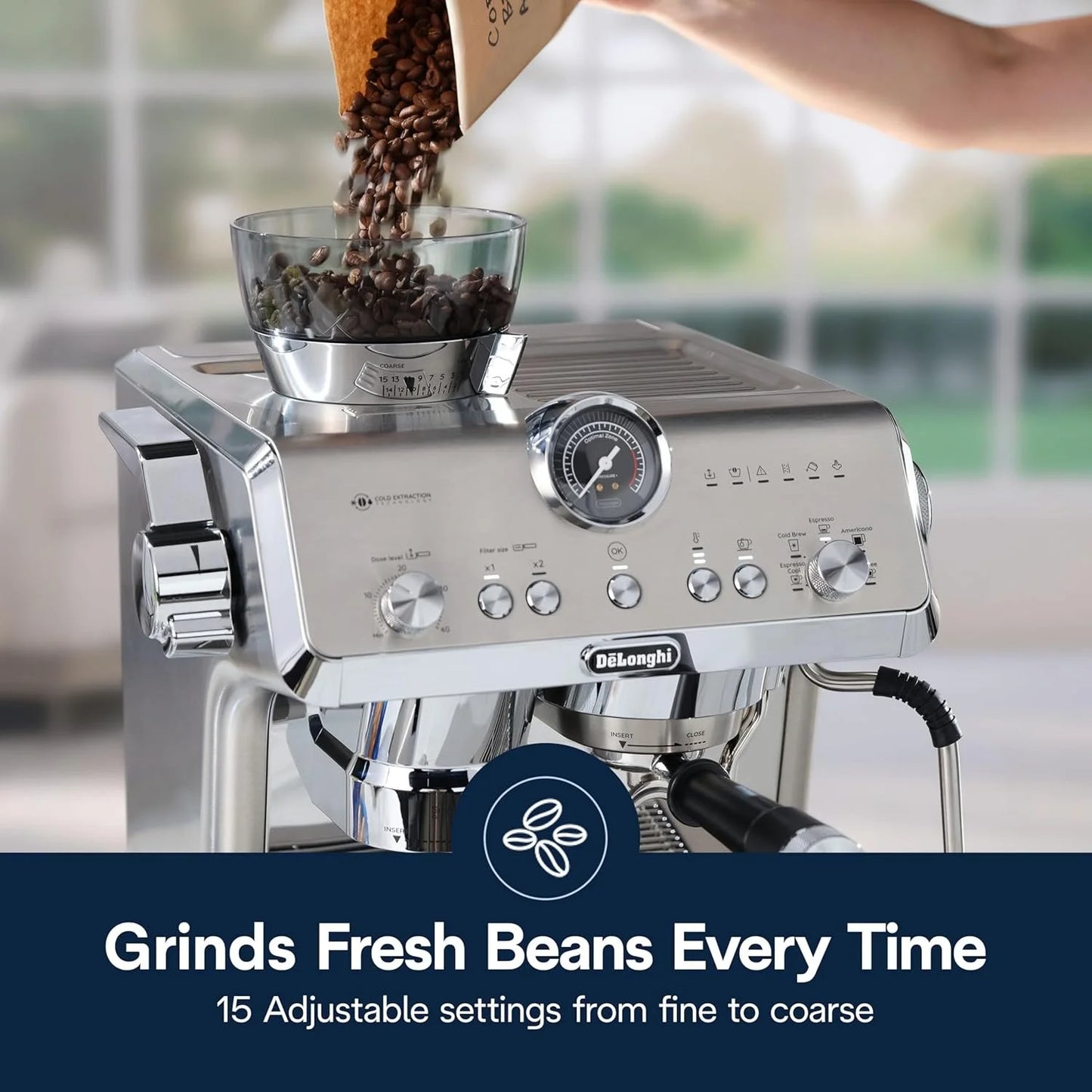 De’Longhi La Specialista Opera Espresso Machine with Cold Brews