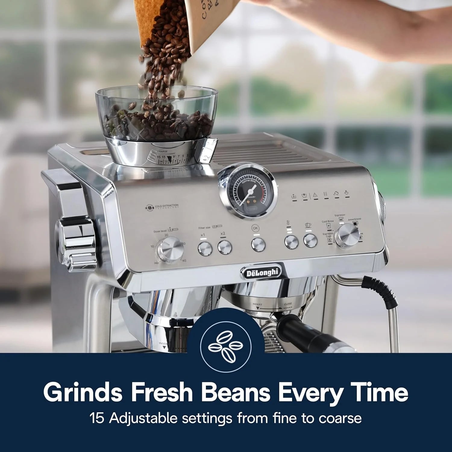 De’Longhi La Specialista Opera Espresso Machine with Cold Brews