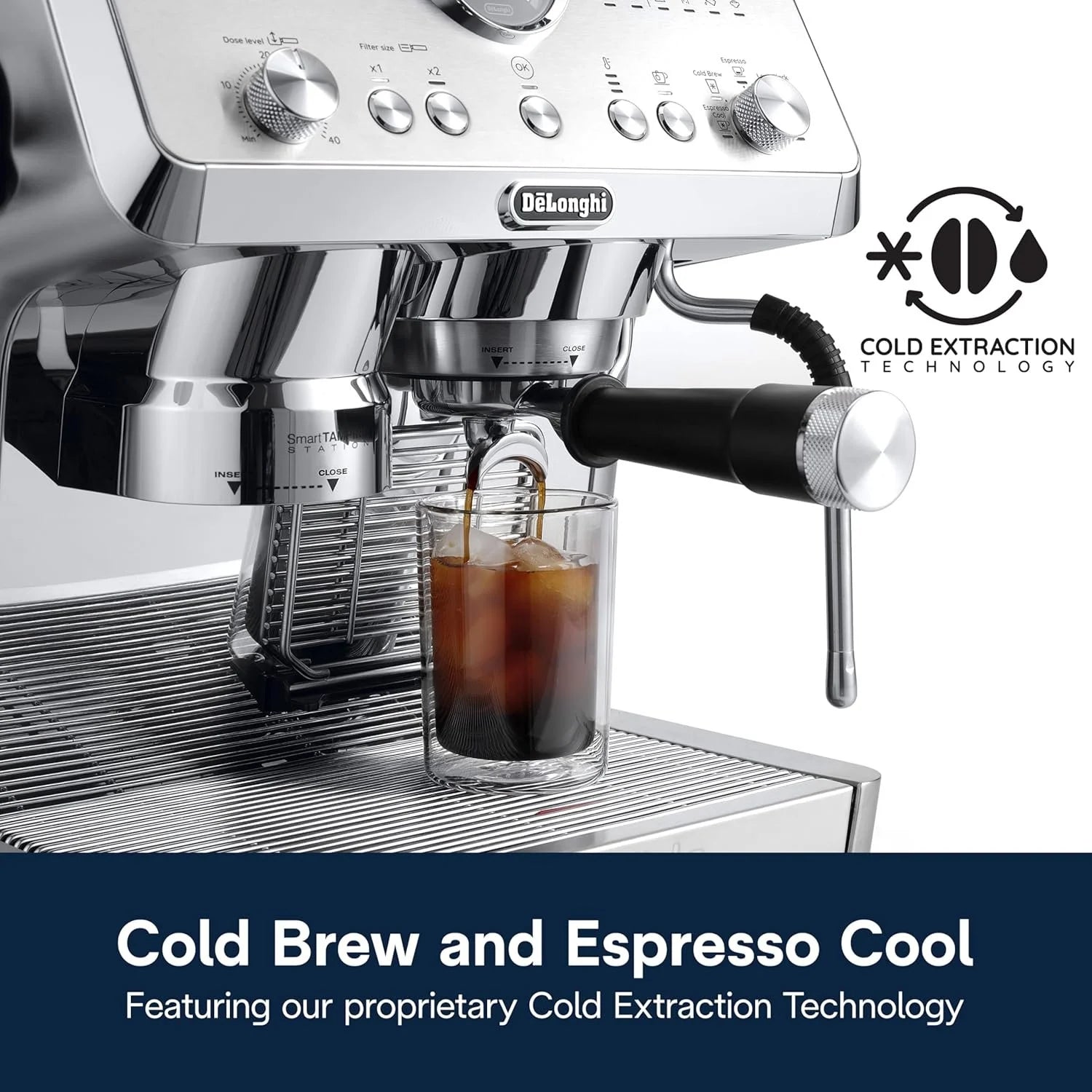 De’Longhi La Specialista Opera Espresso Machine with Cold Brews