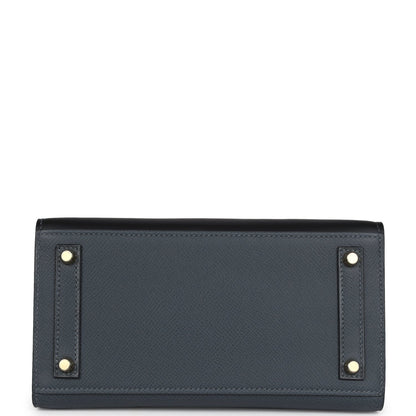 Hermes "Rainy Days" Sac Faubourg Birkin 20 Gris Misty Matte Alligator with Permabrass Hardware