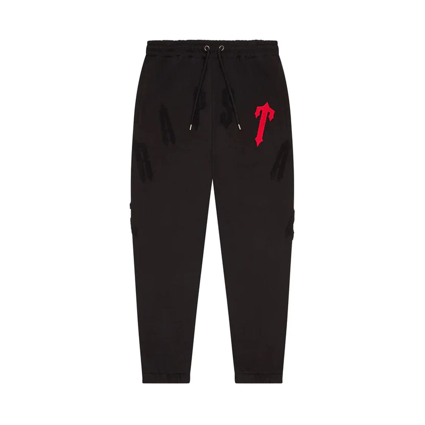 Trapstar Irongate Arch Chenille 2.0 Tracksuit - Black/Red
