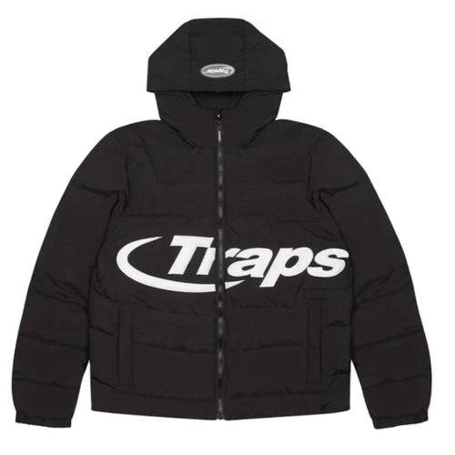 Trapstar Hyperdrive Jacket Black Streetwear Zip-Up
