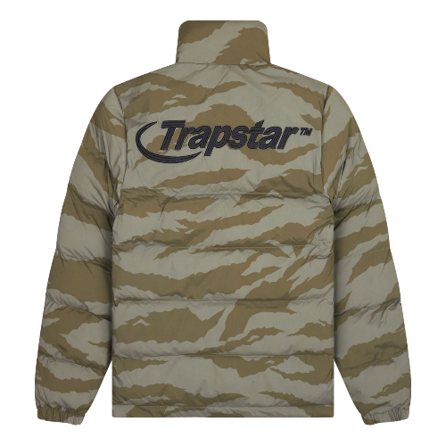Trapstar Hyperdrive Puffer Jacket - Tiger Camo