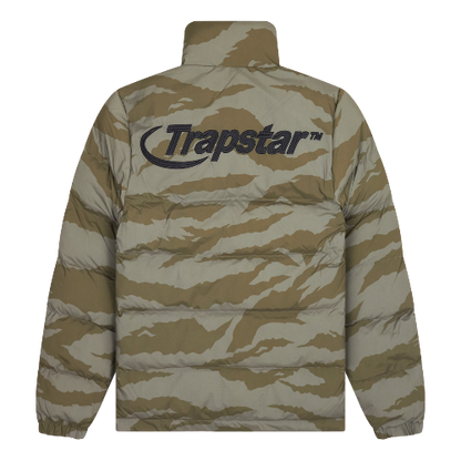 Trapstar Hyperdrive Puffer Jacket - Tiger Camo