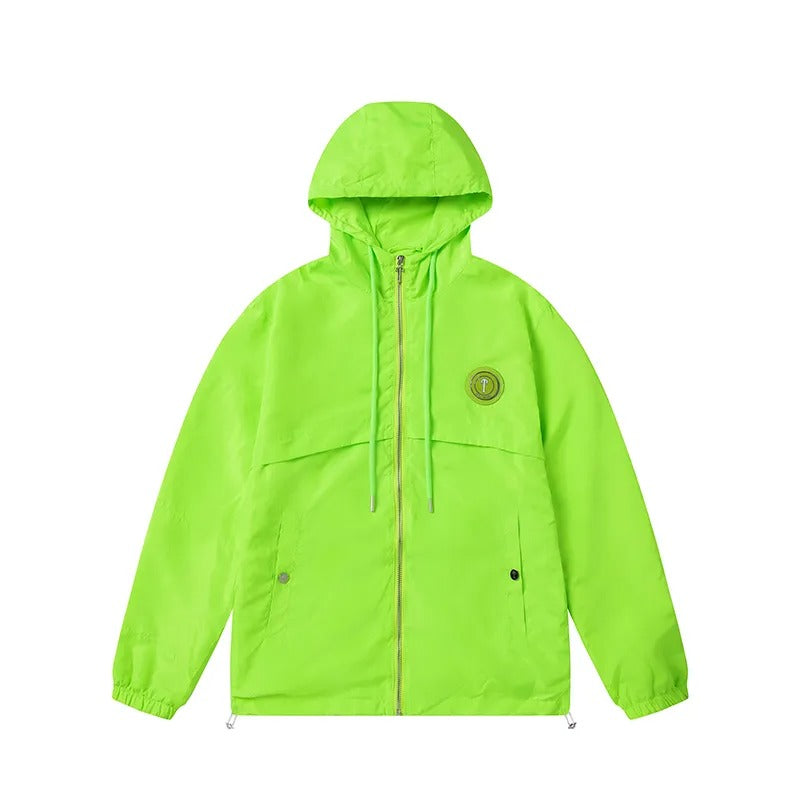 Trapstar Irongate T Reflective Windbreaker Green